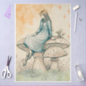 Betoverd Paddenstoelen Muse Decopauge Tissuepapier (Craft)