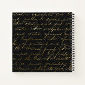 Betoverd paddenstoelenbos notitieboek (Achterkant)