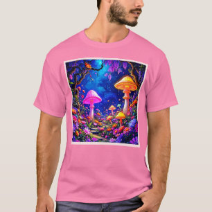Betoverd paddenstoelenbos t-shirt