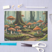 Betoverd paddenstoelenbos tissuepapier (Craft)