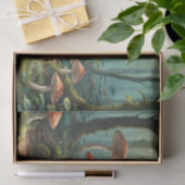 Betoverd paddenstoelenbos tissuepapier (Geschenk)