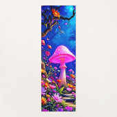 Betoverd paddenstoelenbos yogamat (Voorkant)