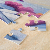 Betoverd regenboogkasteel legpuzzel (Zijkant)