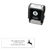 Betoverd Seizoen Vakantie Adres Zelfinktende Stempel (In situ)