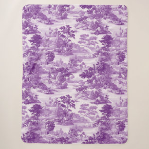 Betoverd Violet Valley Collectie Sherpa Deken