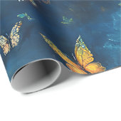 Betoverd Vlinderenbos Godin (1) Cadeaupapier (Rol Hoek)