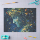 Betoverd Vlinderenbos Godin (1) Tissuepapier (Craft)
