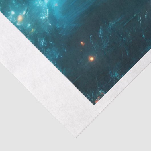 Betoverd watervaltissuepapier tissuepapier (Detail)