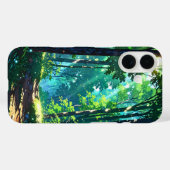Betoverd zomerbos Case-Mate iPhone case (Achterkant (horizontaal))