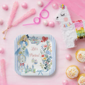 Betoverde Alice in Wonderland Tuin Papier Servet Papieren Bordje (Feest)