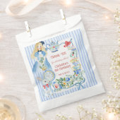 Betoverde Alice in Wonderland Tuinpapier Bedankzakje (Geknipt)