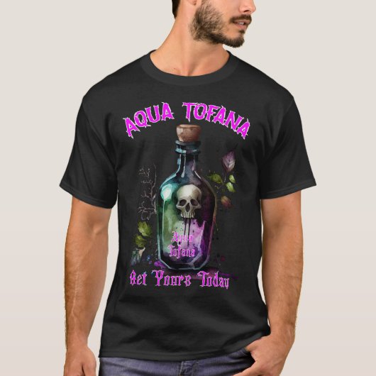Betoverde Aqua Tofana Elixir T-shirt (Voorkant)
