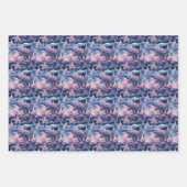 Betoverde Aurora Wonderland: Winterdesign Inpakpapier Vel (Voorkant)