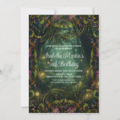 Betoverde avond elke gelegenheid Verjaardag Kaart (Voorkant)