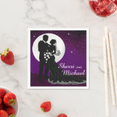 Betoverde avond nachtelijke bruiloft | PAARSE Servet (Insitu)