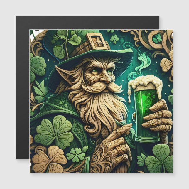 Betoverde Avond van Ale A Leprechauns Toast (Voorkant / Achterkant)