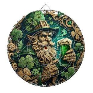 Betoverde Avond van Ale A Leprechauns Toast Dartbord