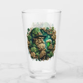 Betoverde Avond van Ale A Leprechauns Toast Glas (Achterkant)