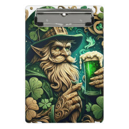 Betoverde Avond van Ale A Leprechauns Toast Mini Klembord