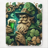 Betoverde Avond van Ale A Leprechauns Toast Muismat (Voorkant)