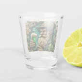 Betoverde Avond van Ale A Leprechauns Toast Shot Glas (Achterkant)