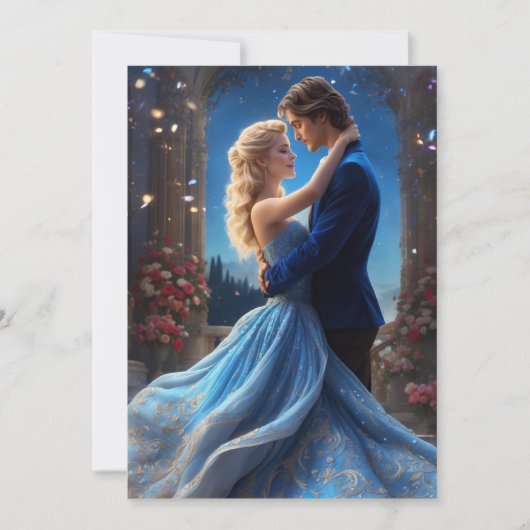 Betoverde Avondwals Kaart (Voorkant)