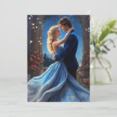 Betoverde Avondwals Kaart (Staand voorkant)