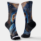 Betoverde Avondwals Sokken (Gebogen)