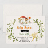 Betoverde babyshower uitnodiging (Voorkant / Achterkant)