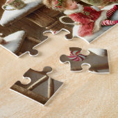 Betoverde Bakfee Christmas Keuken Legpuzzel (Zijkant)
