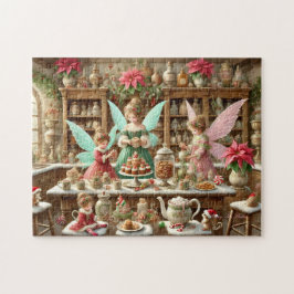 Betoverde Bakfee Christmas Keuken  Legpuzzel