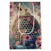 Betoverde Bijentuin Fantasie (7) Medium Cadeauzakje (Achterkant)