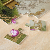Betoverde Bloem Feeëntuin Legpuzzel (Zijkant)