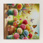 Betoverde Bloemen Legpuzzel (Horizontaal)