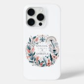 Betoverde bloemenelegantie Case-Mate iPhone case (Achterkant)