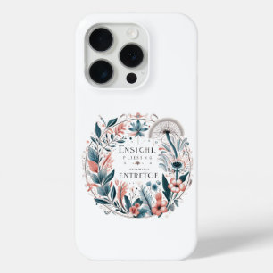 Betoverde bloemenelegantie iPhone 15 pro case