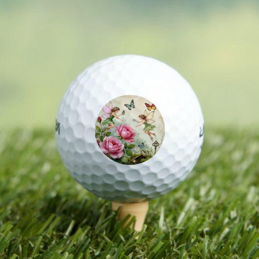 Betoverde Bloemenen Feeëntuin Golfballen (Insitu Shirt)