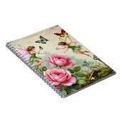 Betoverde Bloemenen Feeëntuin Notitieboek (Rechterzijde)