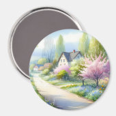 Betoverde Bloemenlandlaan Magneet (Voorkant / Achterkant)