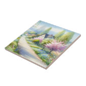 Betoverde Bloemenlandlaan Tegeltje (Zijkant)