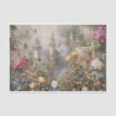 Betoverde bloementuin Decoupage Tissuepapier (Voorkant)