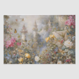 Betoverde Bloementuin Decoupage Tissuepapier