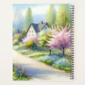 Betoverde Bloesem Landelijke Laan Planner (Achterkant)