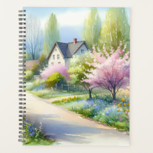 Betoverde Bloesem Landelijke Laan Planner