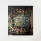 Betoverde bloesem luifel boog wandkleed (Voorkant)