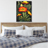 Betoverde bloesems canvas afdruk (Insitu (Slaapkamer))