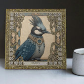 Betoverde Blue Jay Spirit Dier  Tegeltje