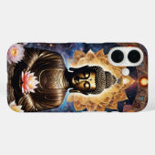 Betoverde Boeddha meditatie in goud en loto cover (Achterkant (horizontaal))