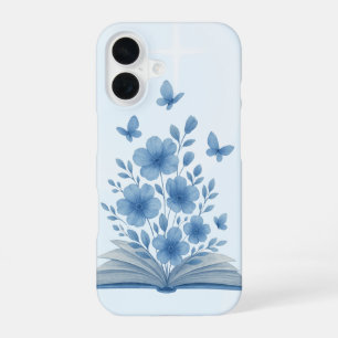 Betoverde Boek– Vlinders & Bloemen Fantasie iPhone 16 Hoesje
