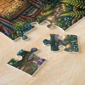 Betoverde Boekhuis Legpuzzel (Zijkant)